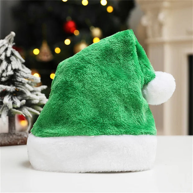 Custom Christmas Santa Hat Embroidered Name Christmas Party Decoration Hat X-Mas Party Happy New Year