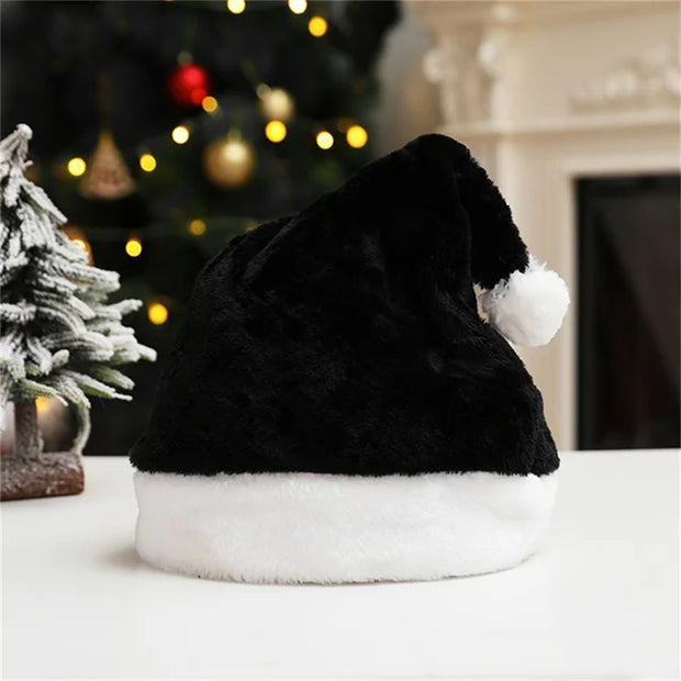 Custom Christmas Santa Hat Embroidered Name Christmas Party Decoration Hat X-Mas Party Happy New Year