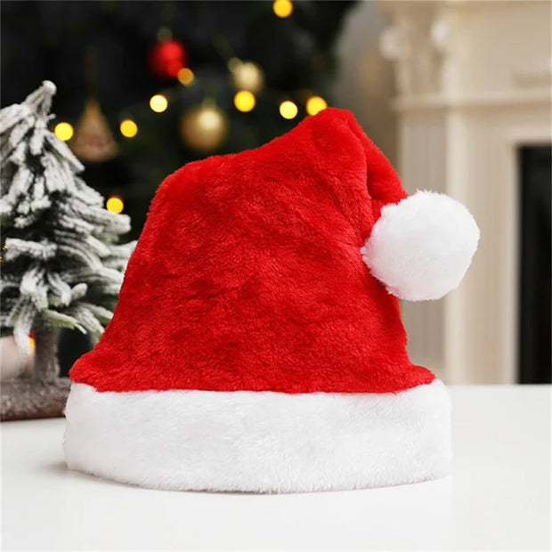 Custom Christmas Santa Hat Embroidered Name Christmas Party Decoration Hat X-Mas Party Happy New Year